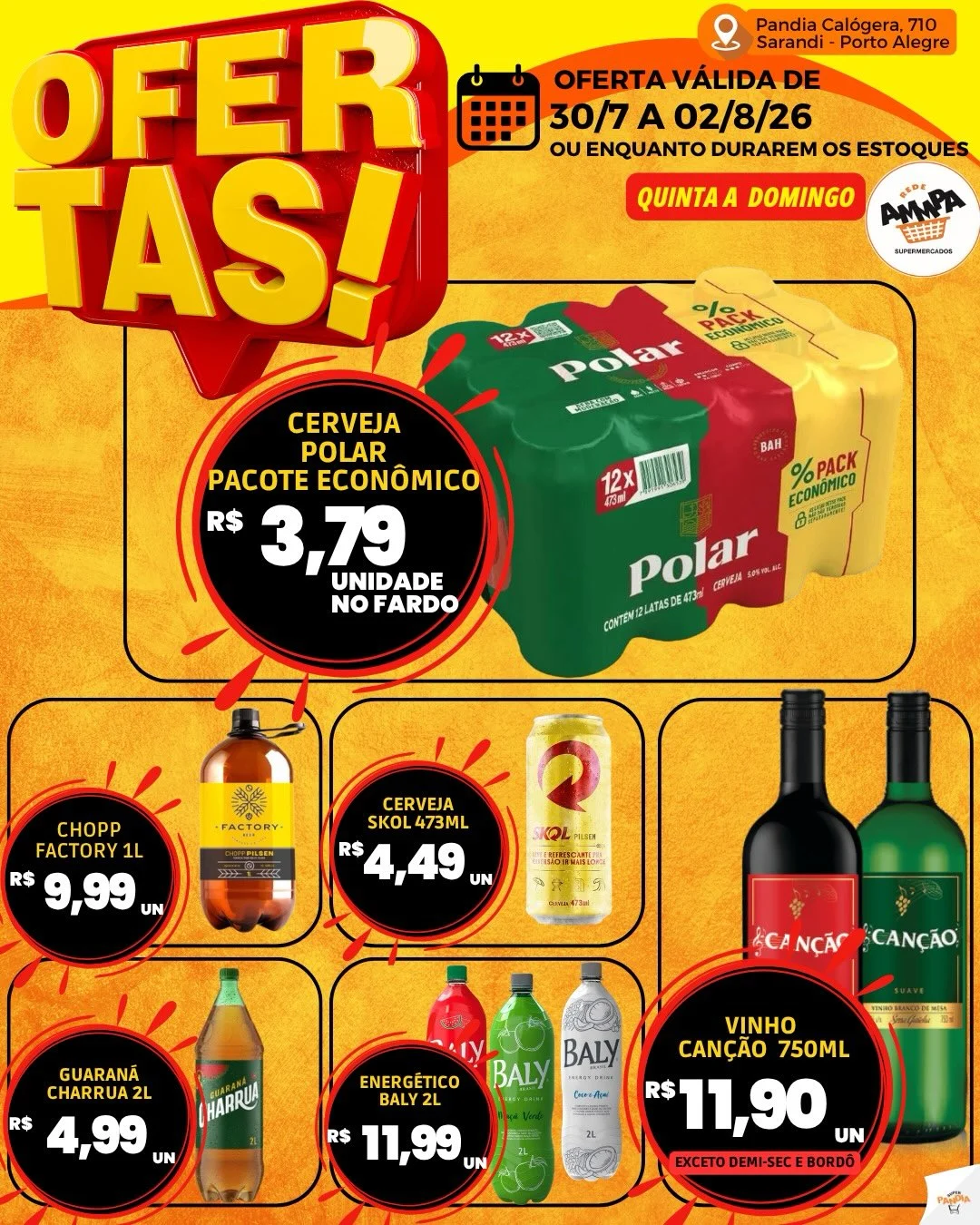 Ofertas Super Pandia | Sarandi, Porto Alegre