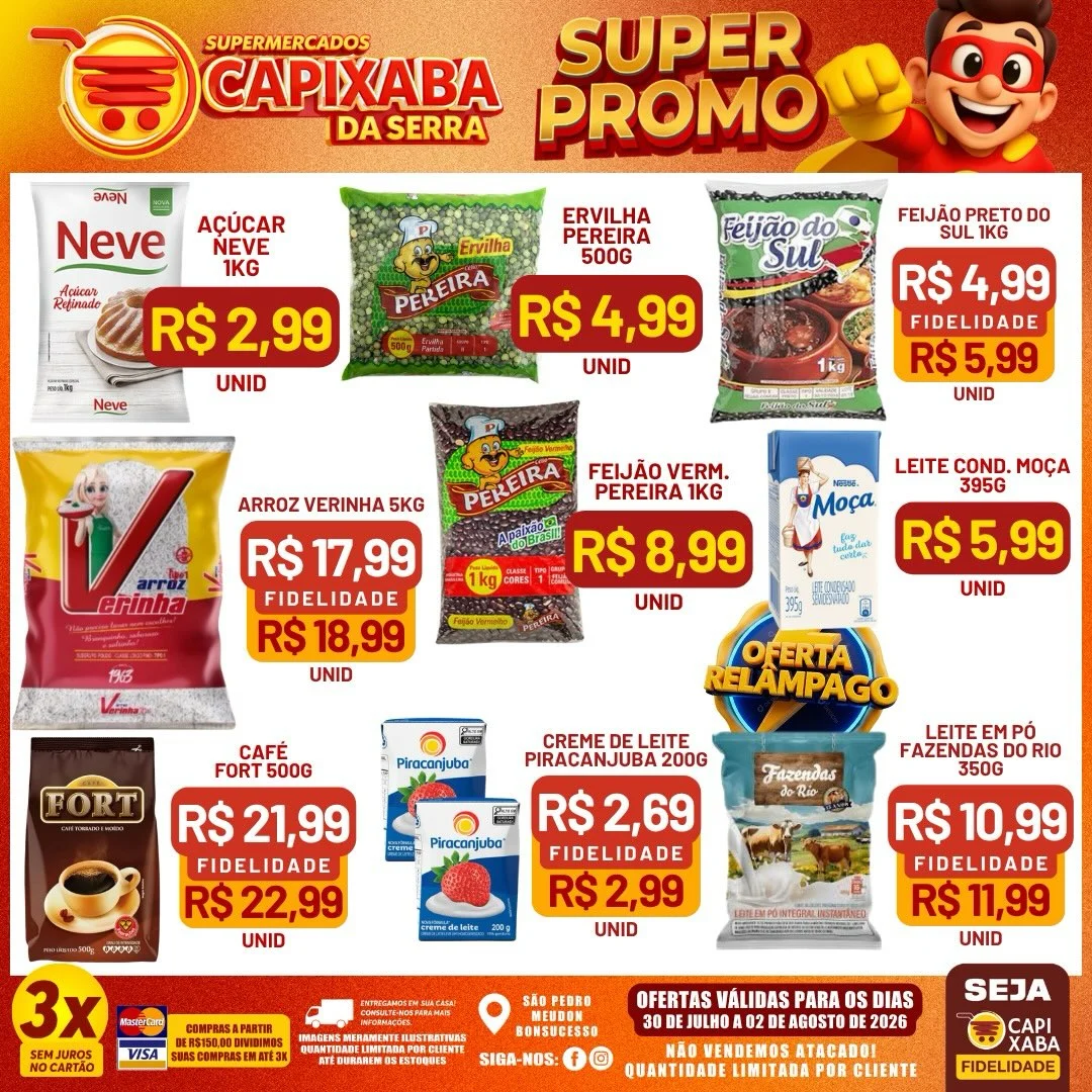 Ofertas Supermercados Capixaba da Serra
