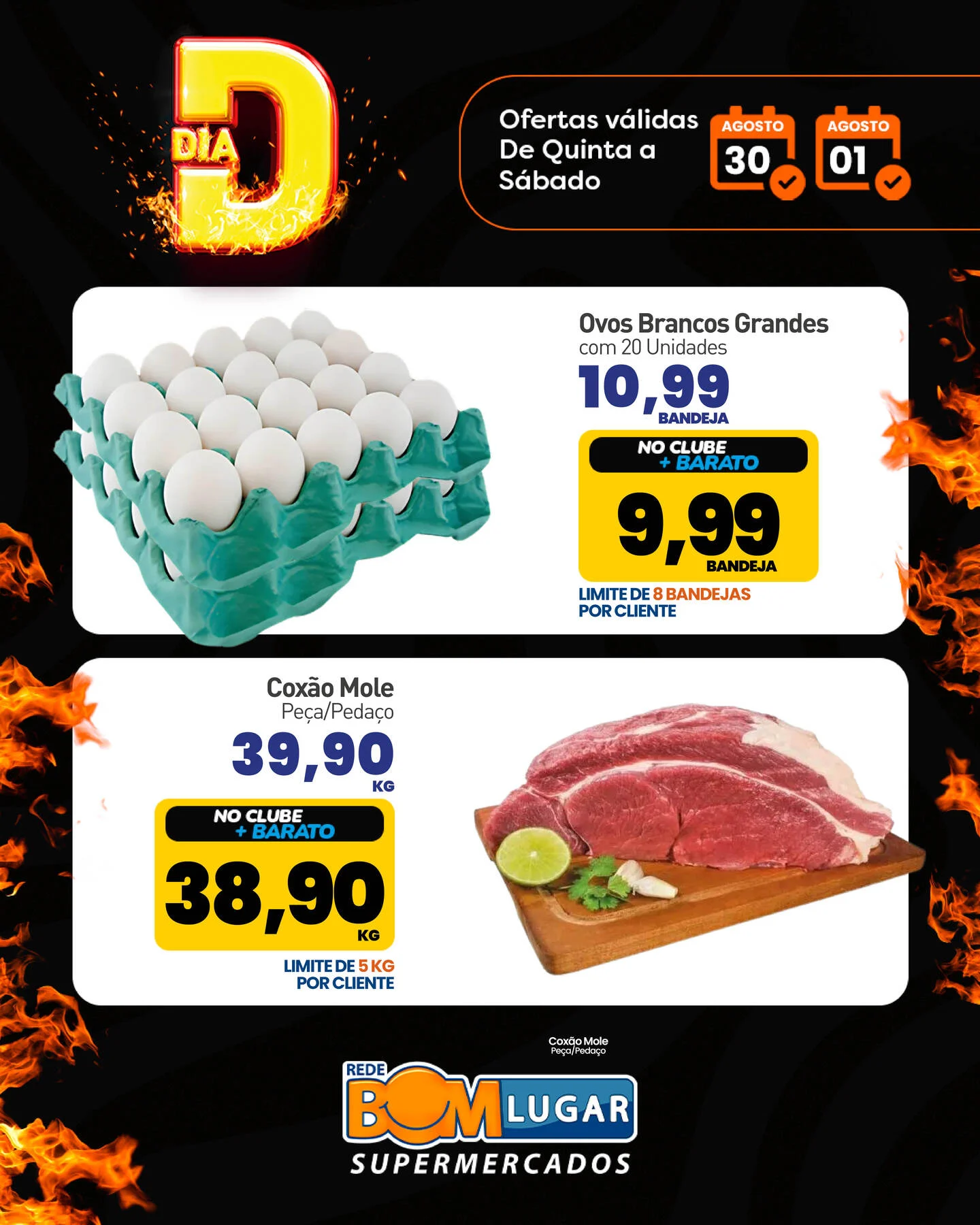 Ofertas Rede Bom Lugar Supermercados