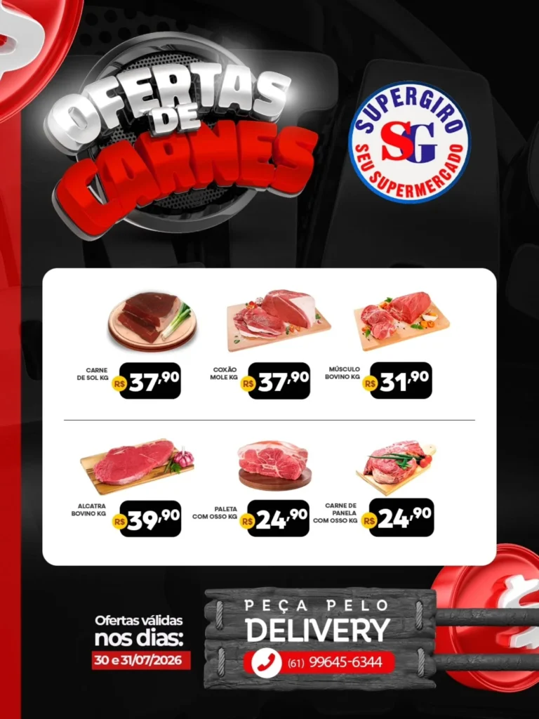 Ofertas Supermercado Supergiro – 31/07/2026