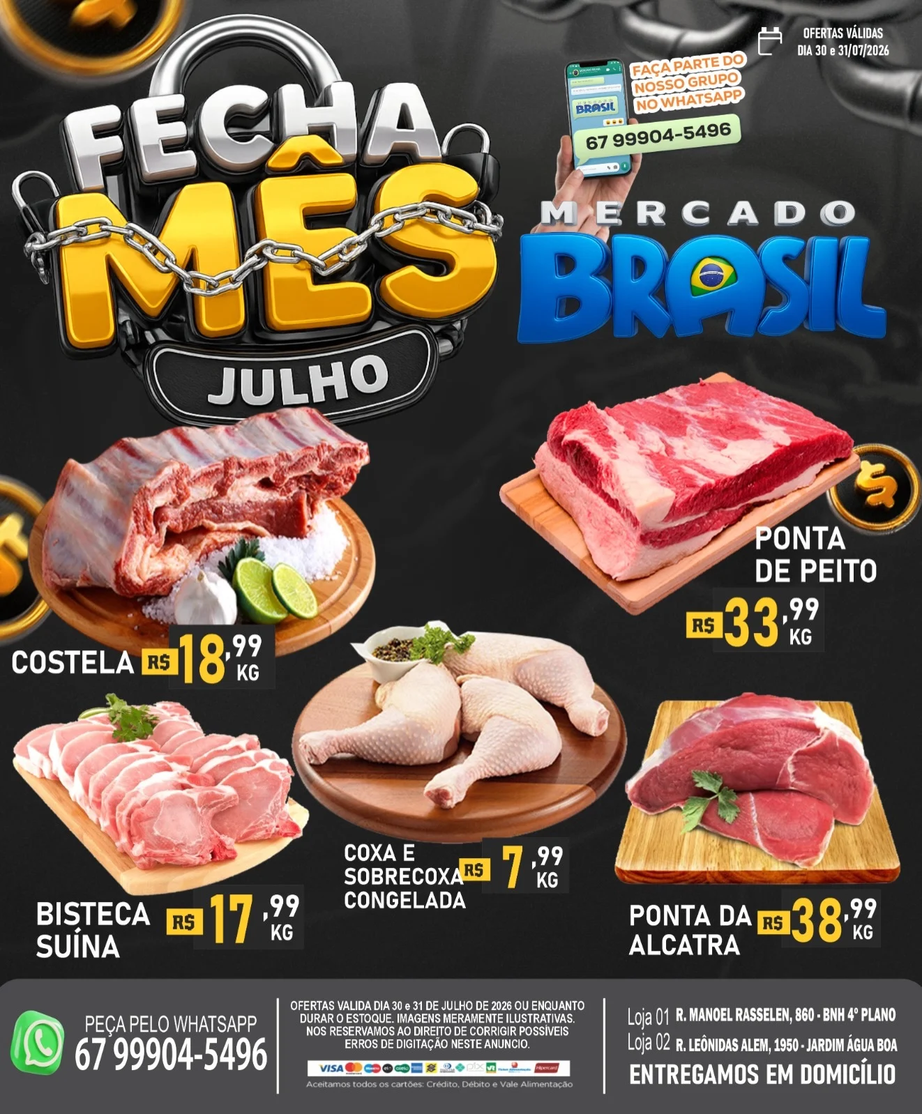 Ofertas Mercado Brasil – 31/07/2026