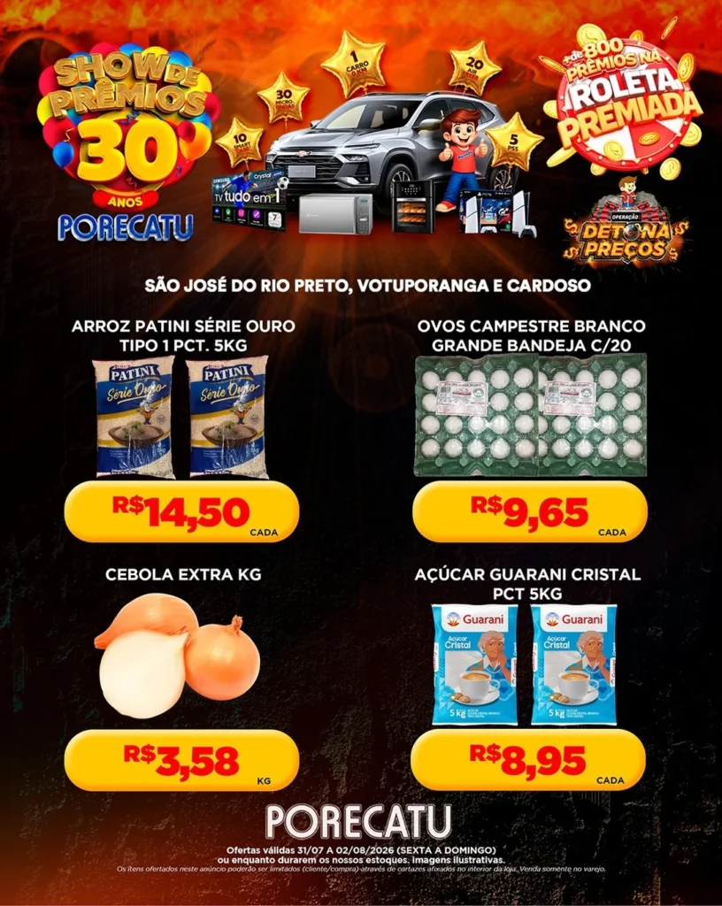 Ofertas Super Porecatu – 02/08/2026