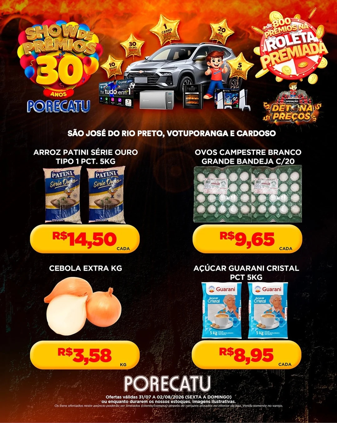 Ofertas Super Porecatu – 02/08/2026