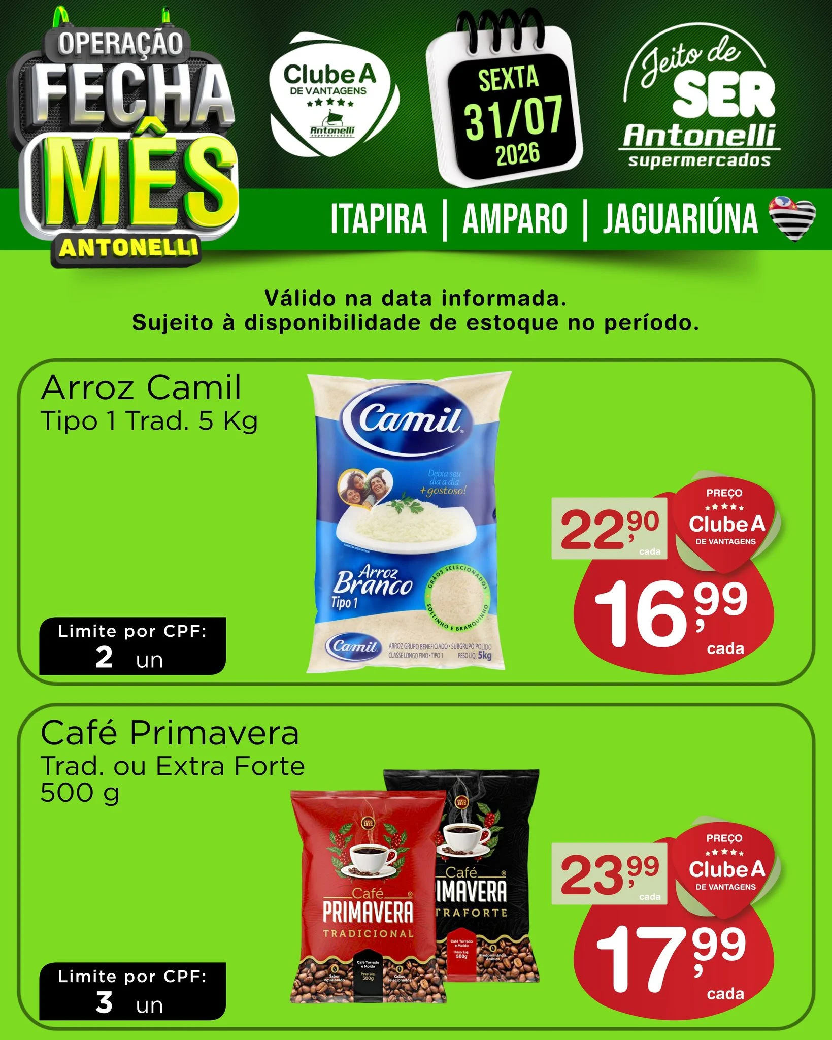 Ofertas Antonelli Supermercados