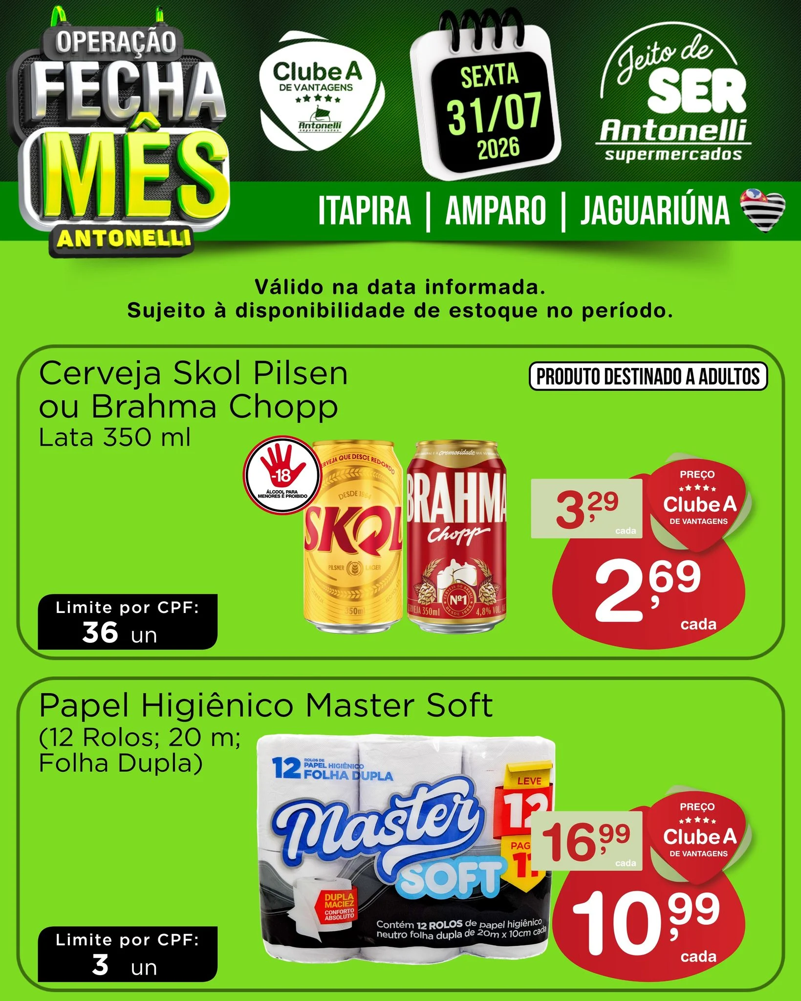 Ofertas Antonelli Supermercados