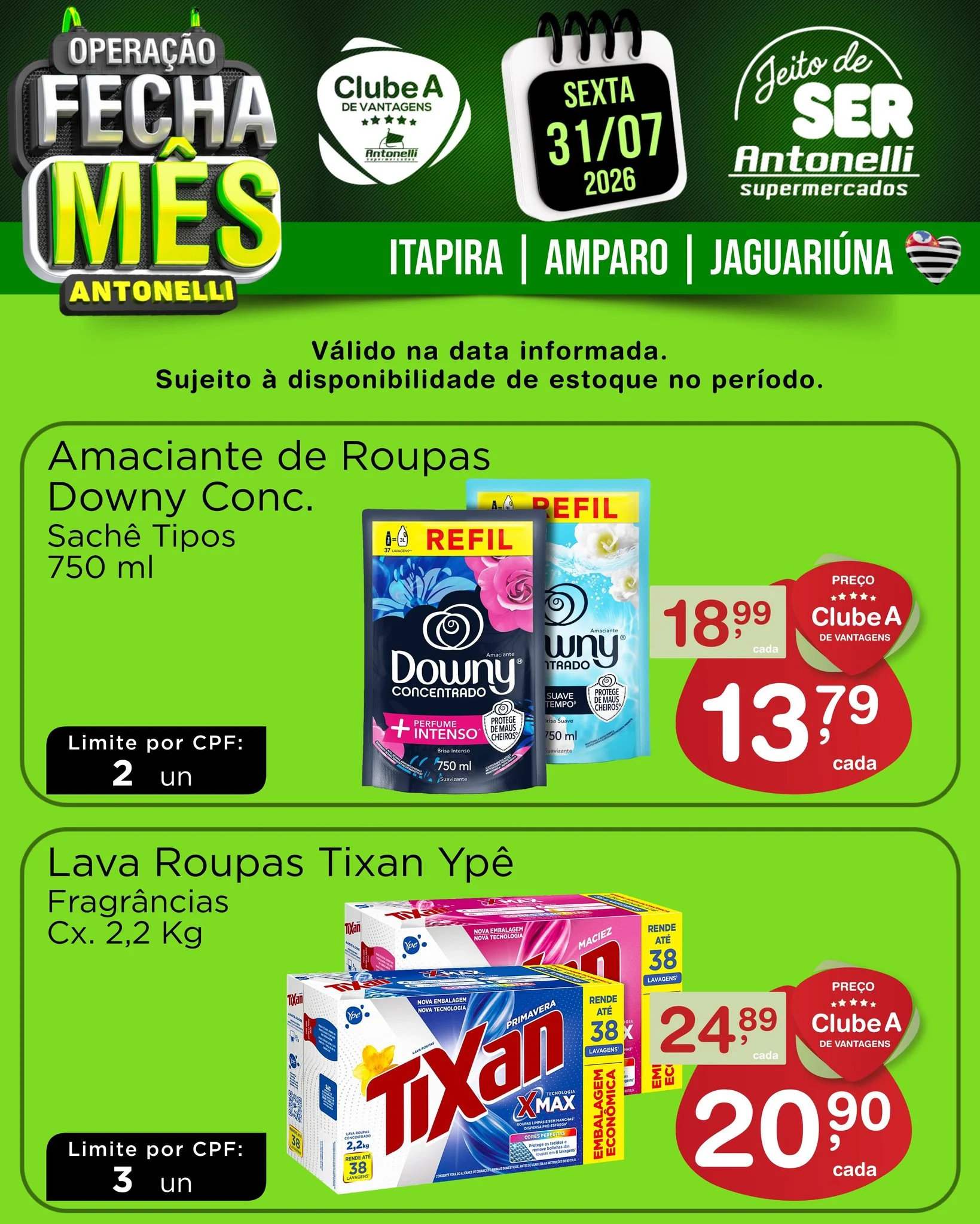Ofertas Antonelli Supermercados