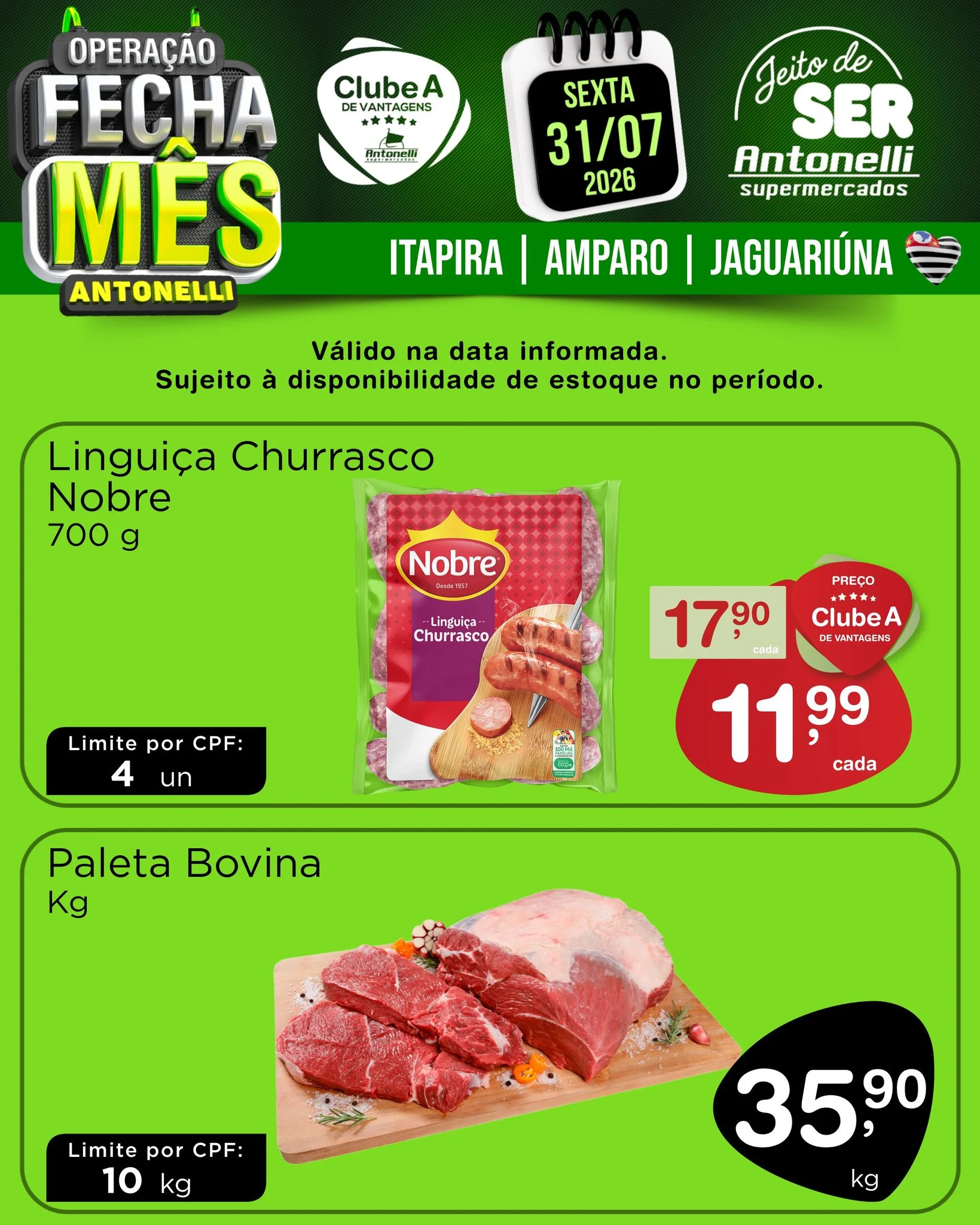 Ofertas Antonelli Supermercados
