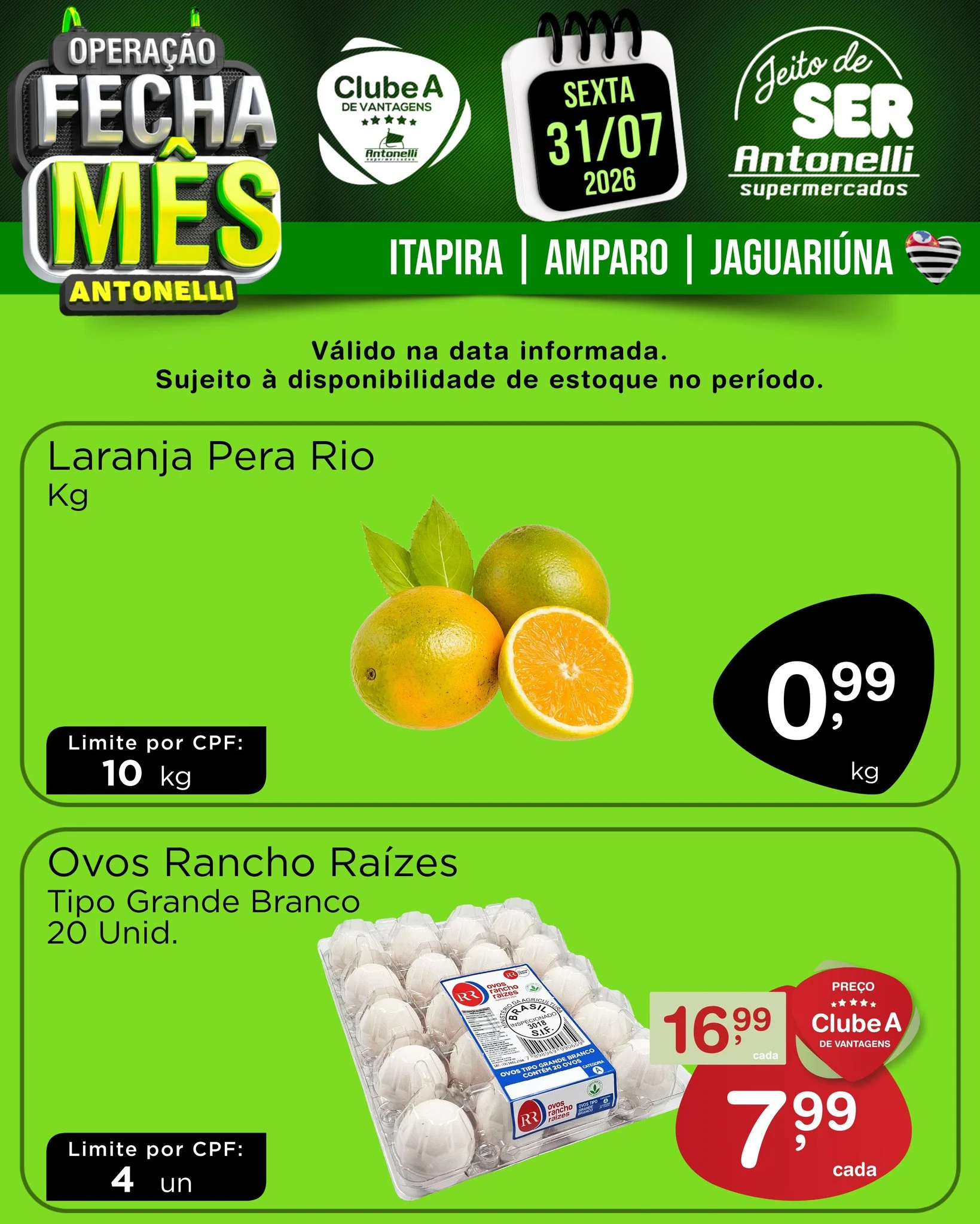 Ofertas Antonelli Supermercados