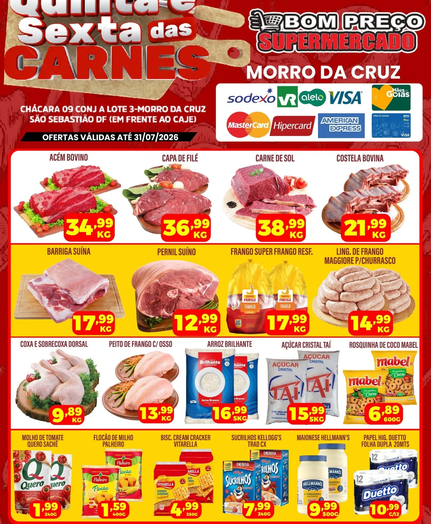 Ofertas Bom preço | Supermercado