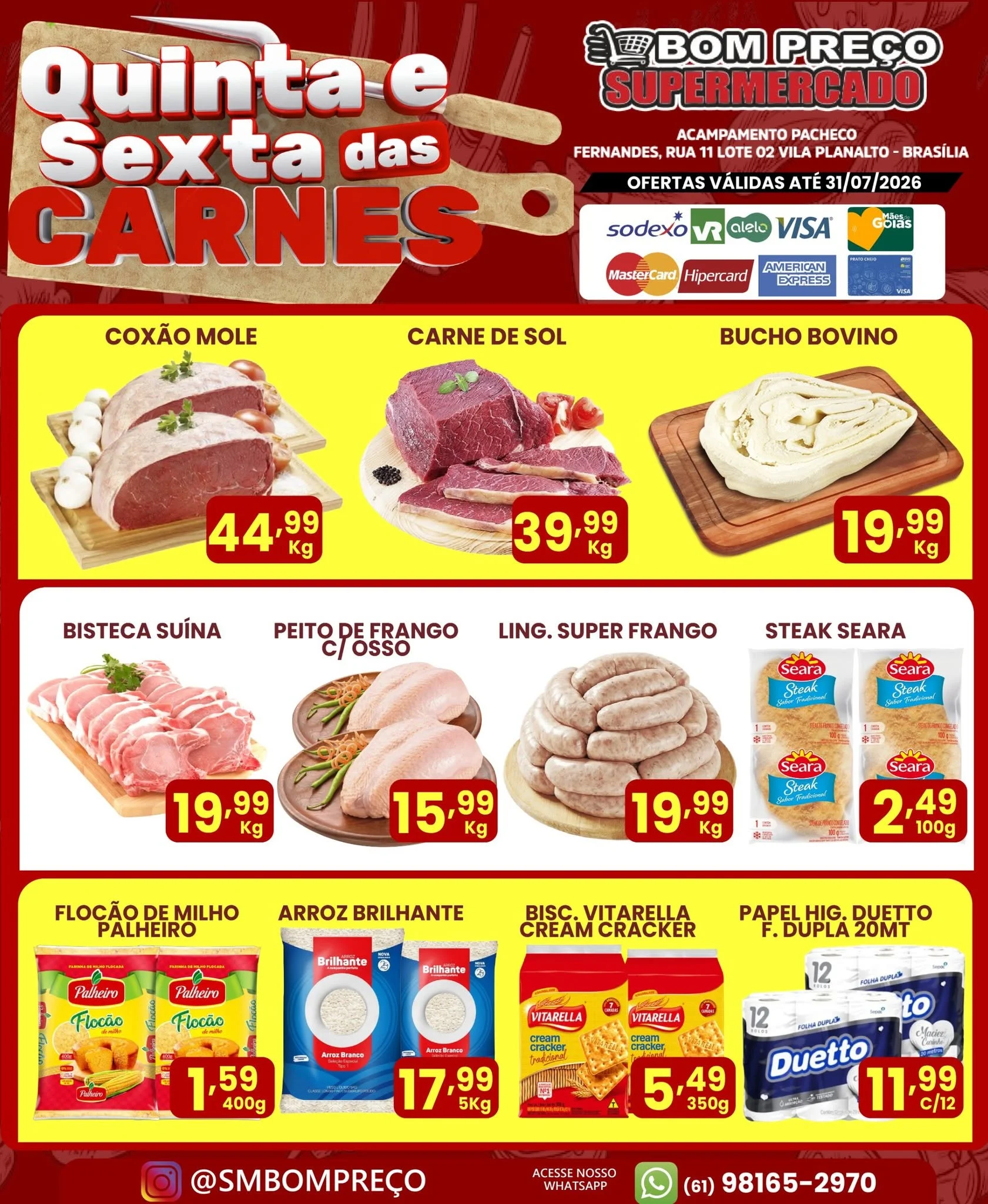 Ofertas Bom preço | Supermercado