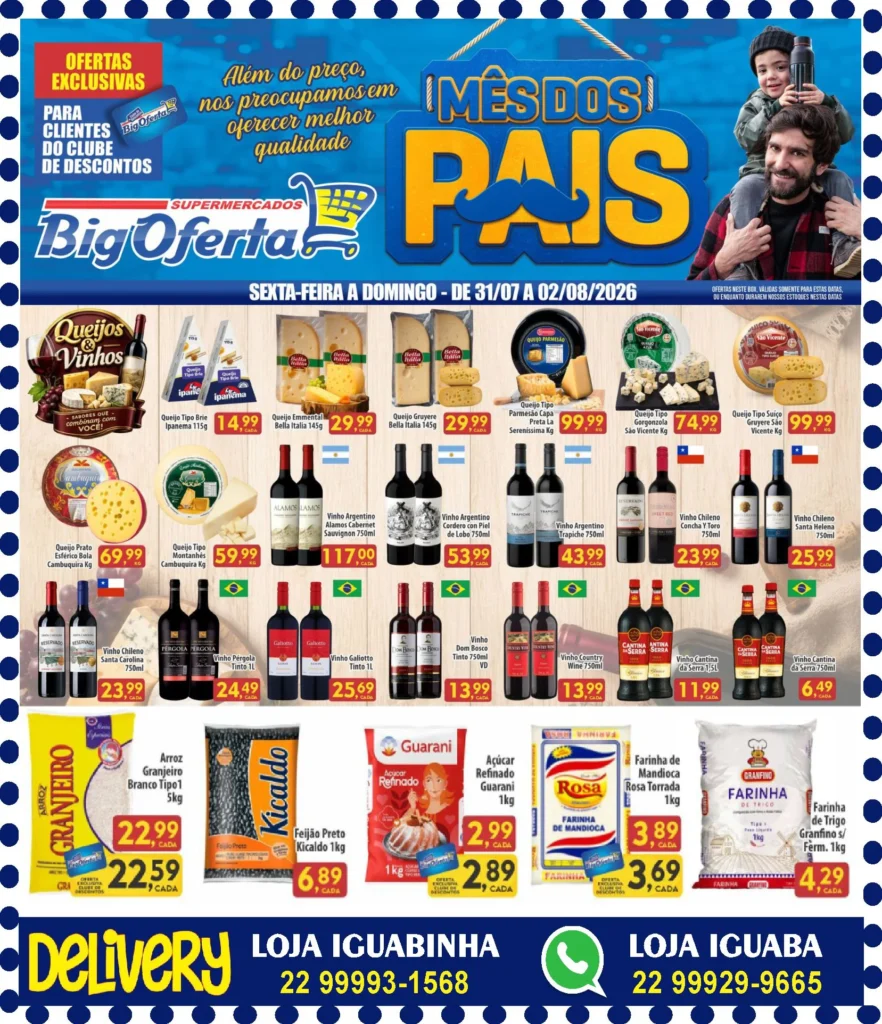 Ofertas Supermercado Big Oferta – 02/08/2026