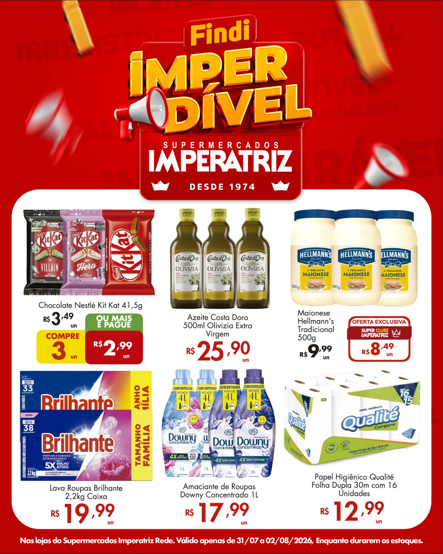 Ofertas Rede Supermercados Imperatriz