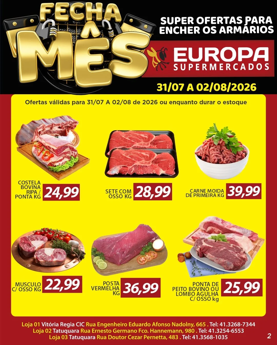 Ofertas Europa Supermercados