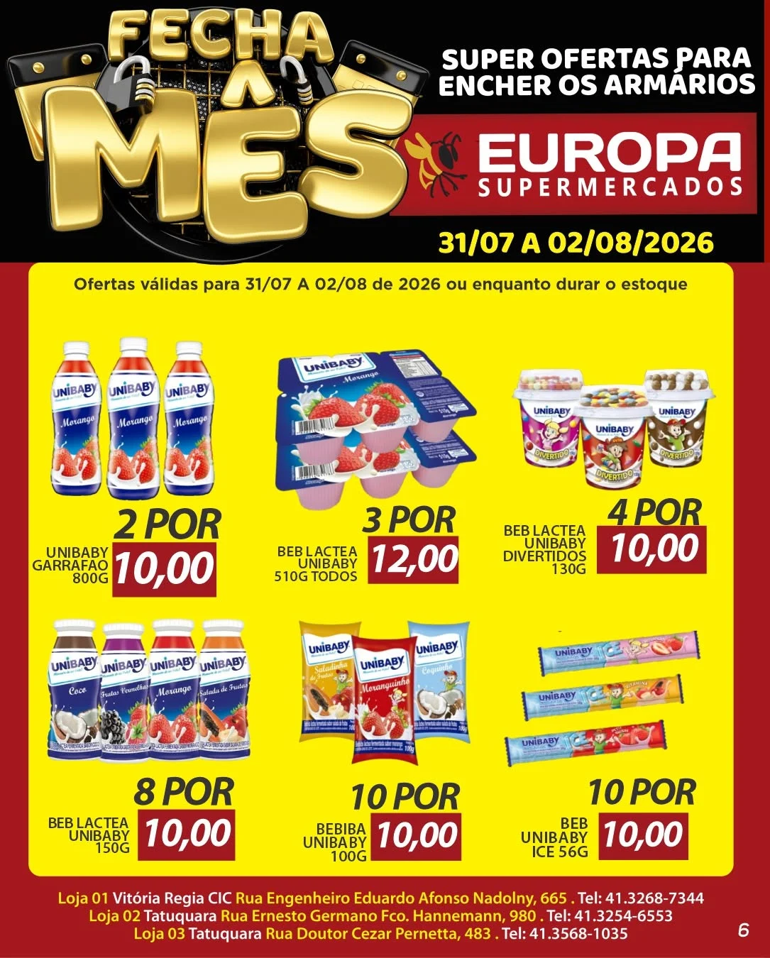 Ofertas Europa Supermercados