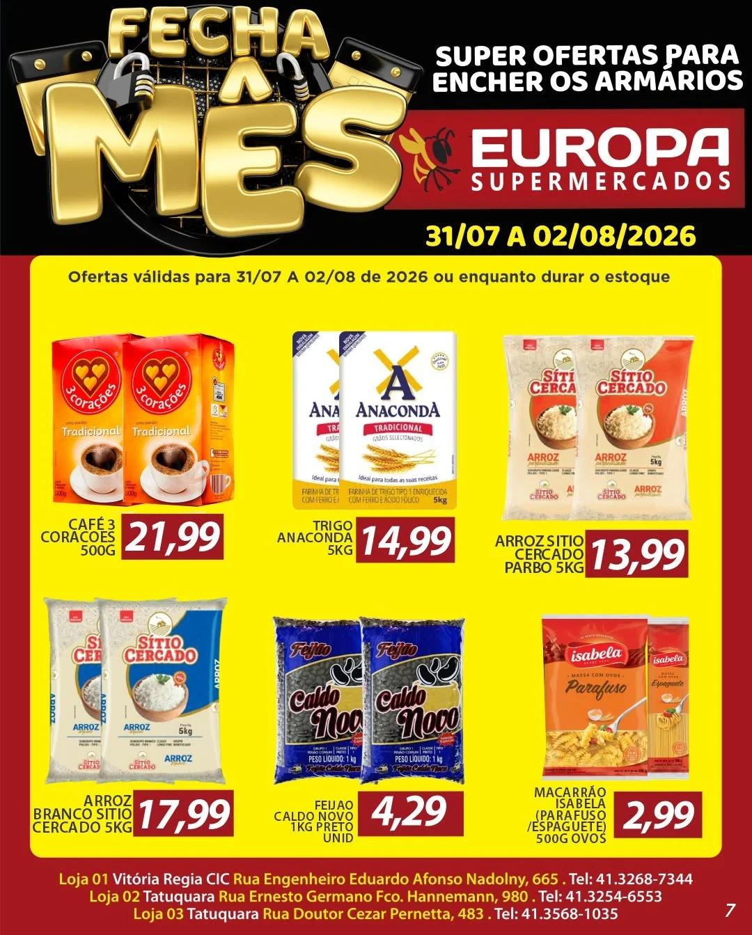 Ofertas Europa Supermercados
