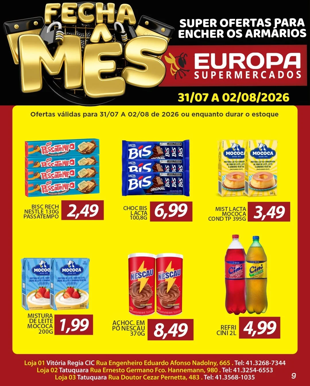 Ofertas Europa Supermercados