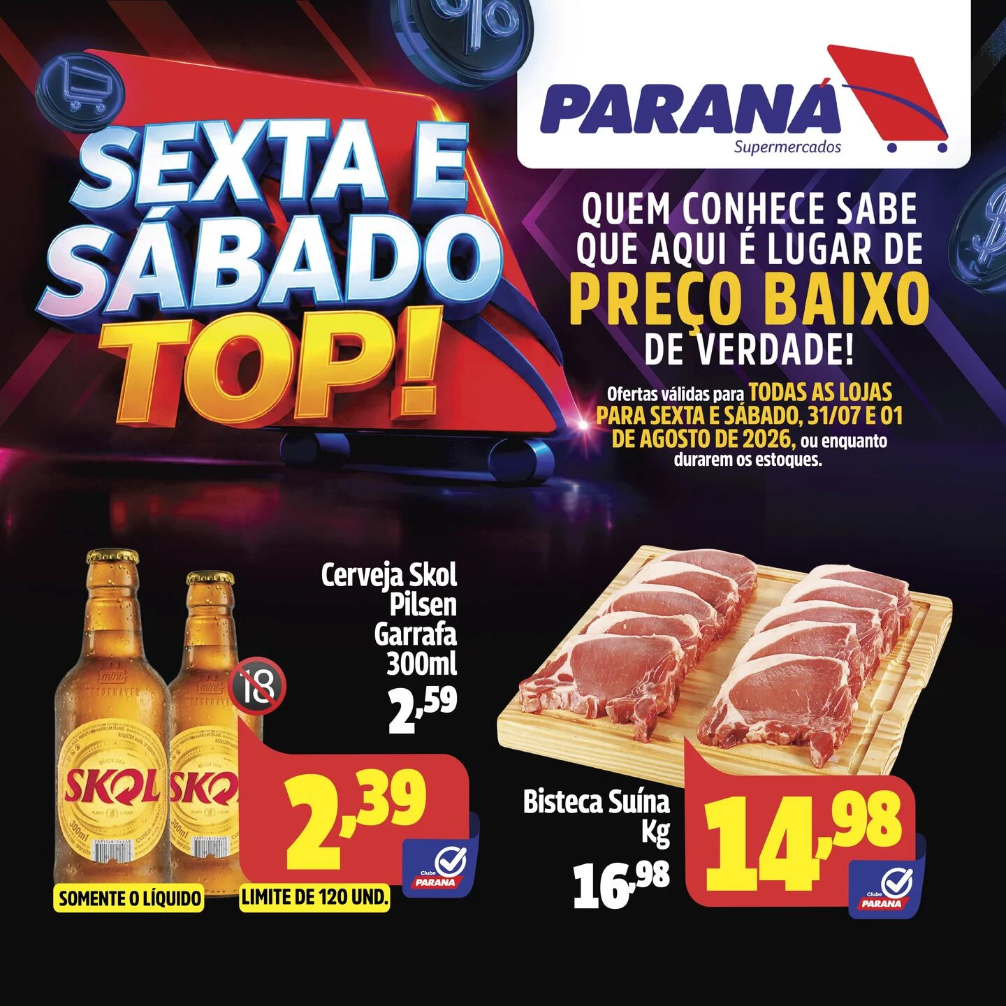 Ofertas Paraná Supermercados