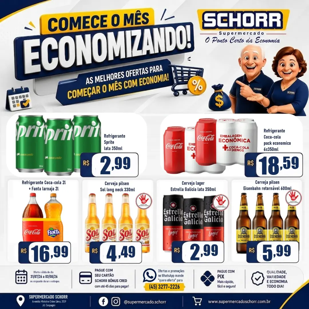 Ofertas Schorr supermercado