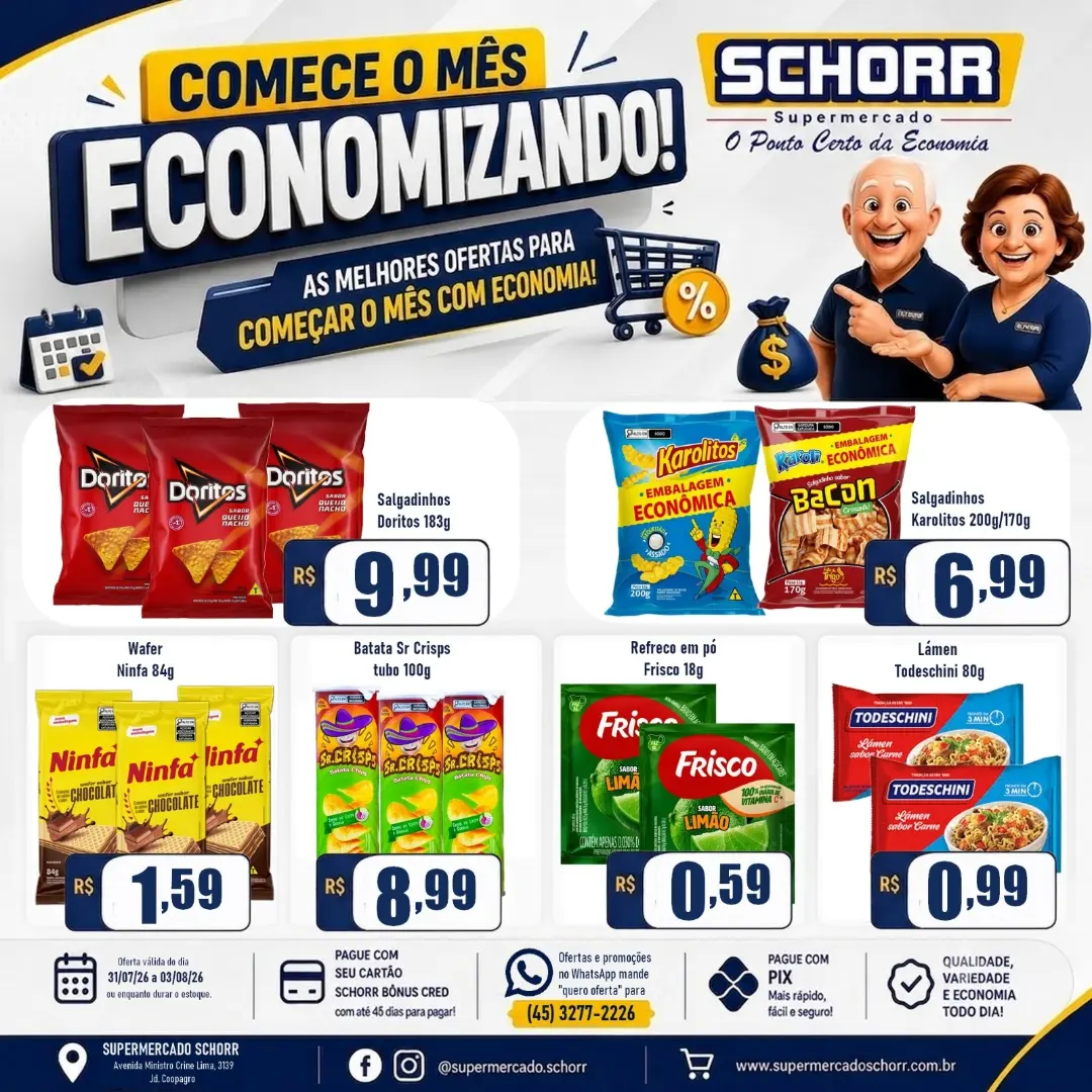 Ofertas Schorr supermercado