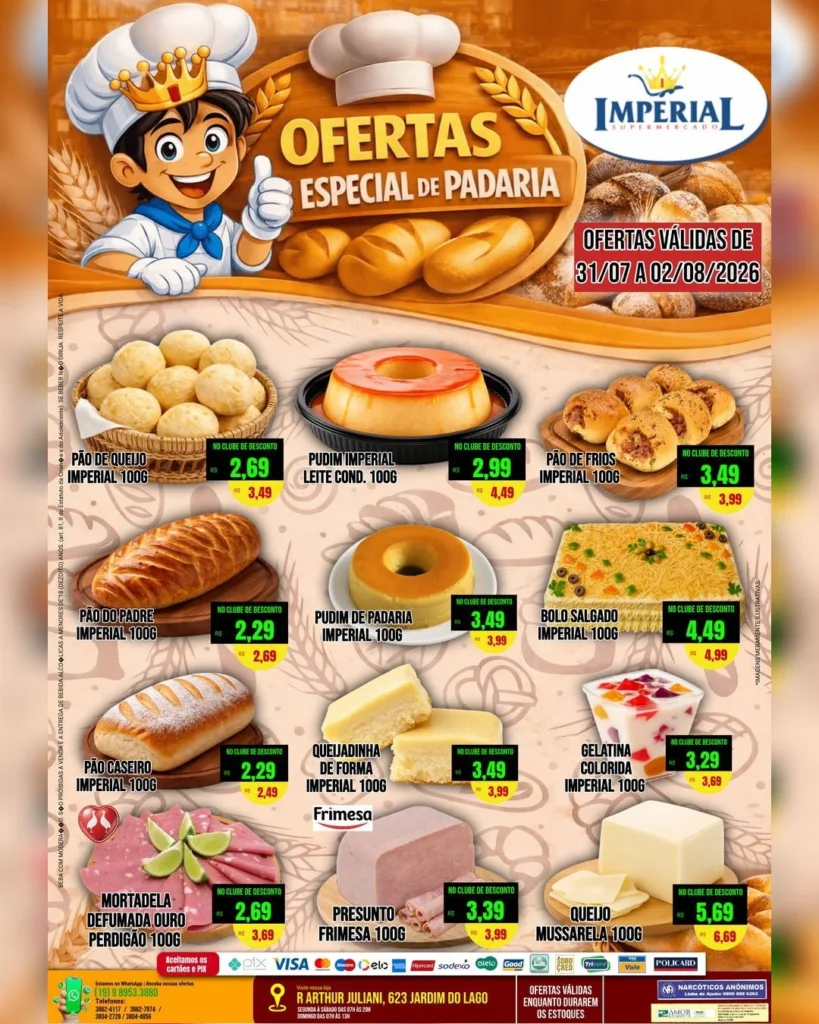 Ofertas Supermercado Imperial – 02-08-2026