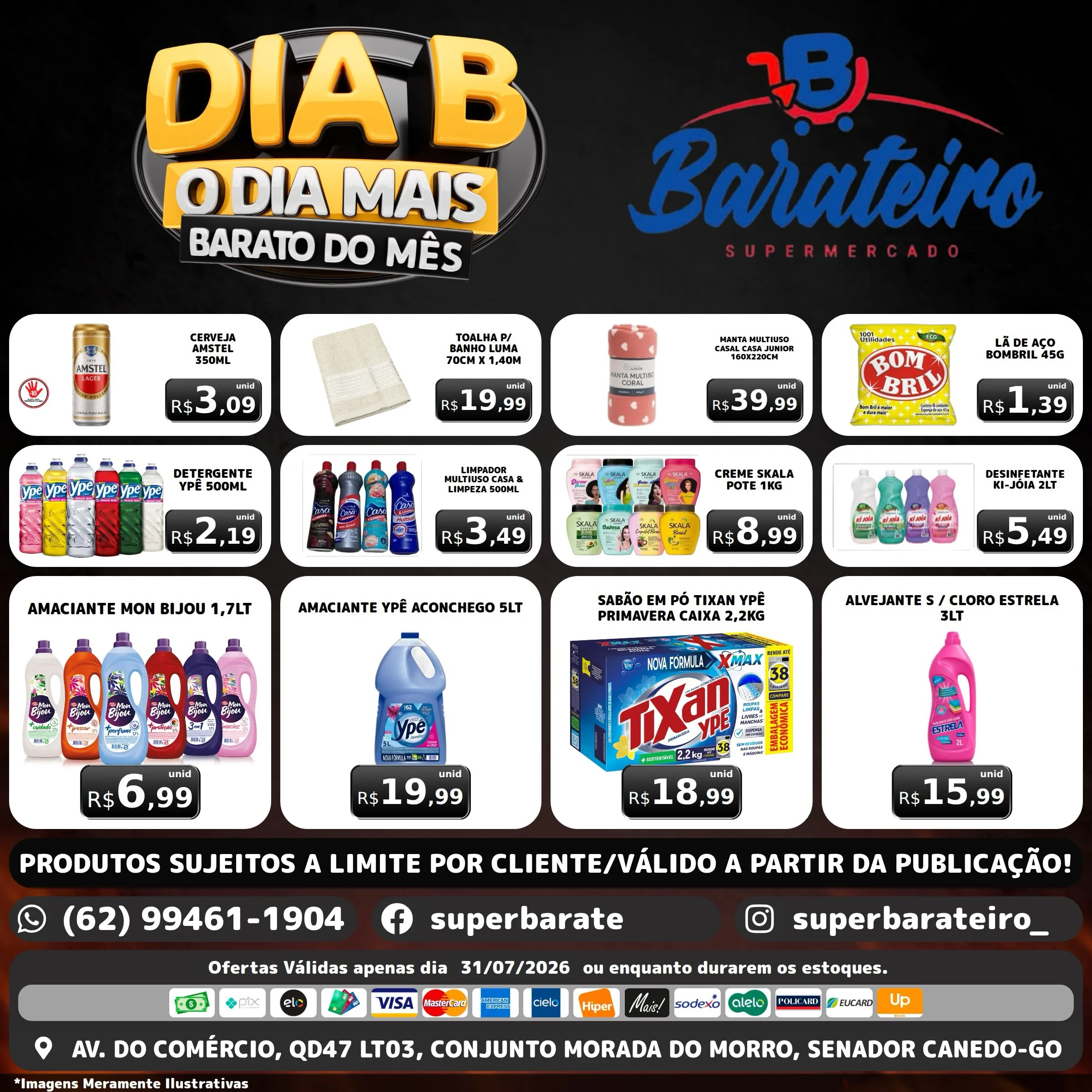 Ofertas Super Barateiro Supermercado