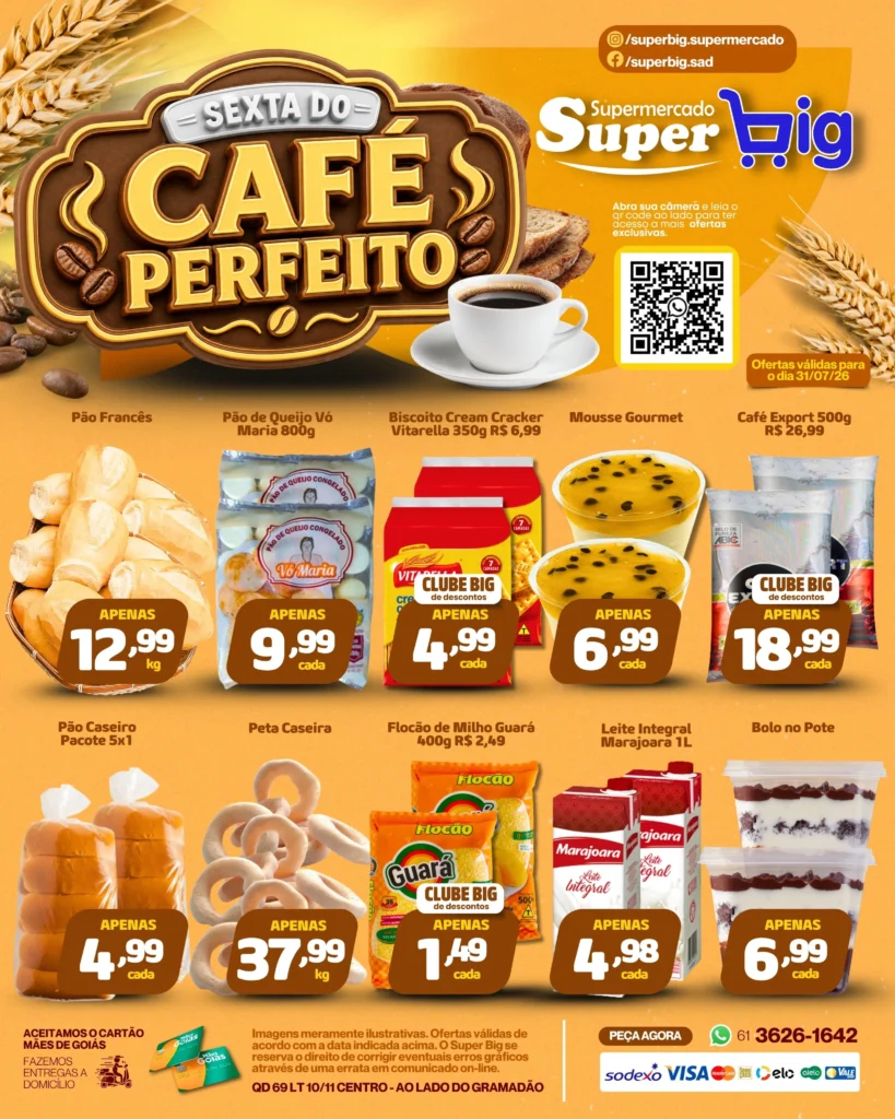 Ofertas Supermercado Super Big  🛒 – 31/07/2026