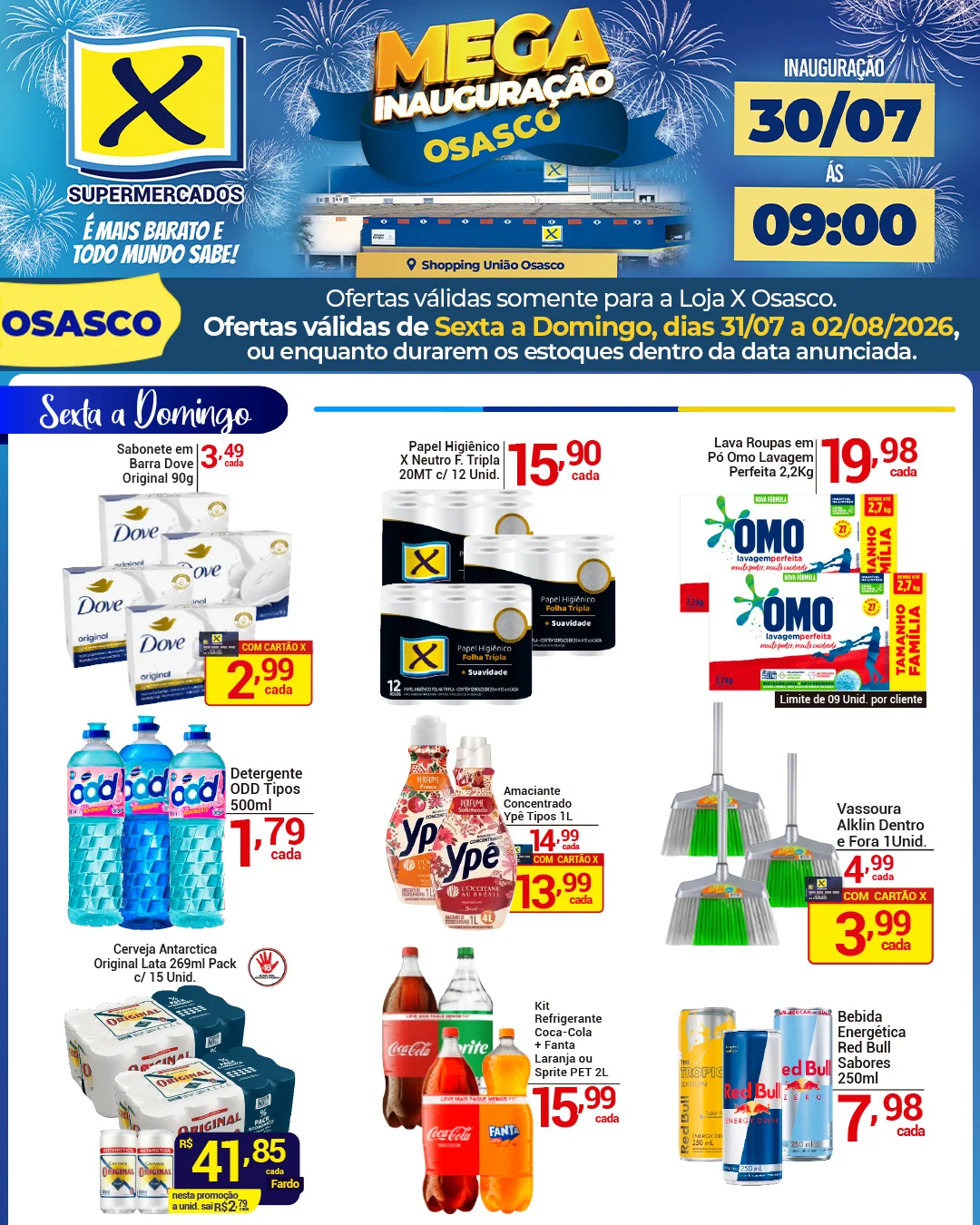 Ofertas Rede X Supermercados