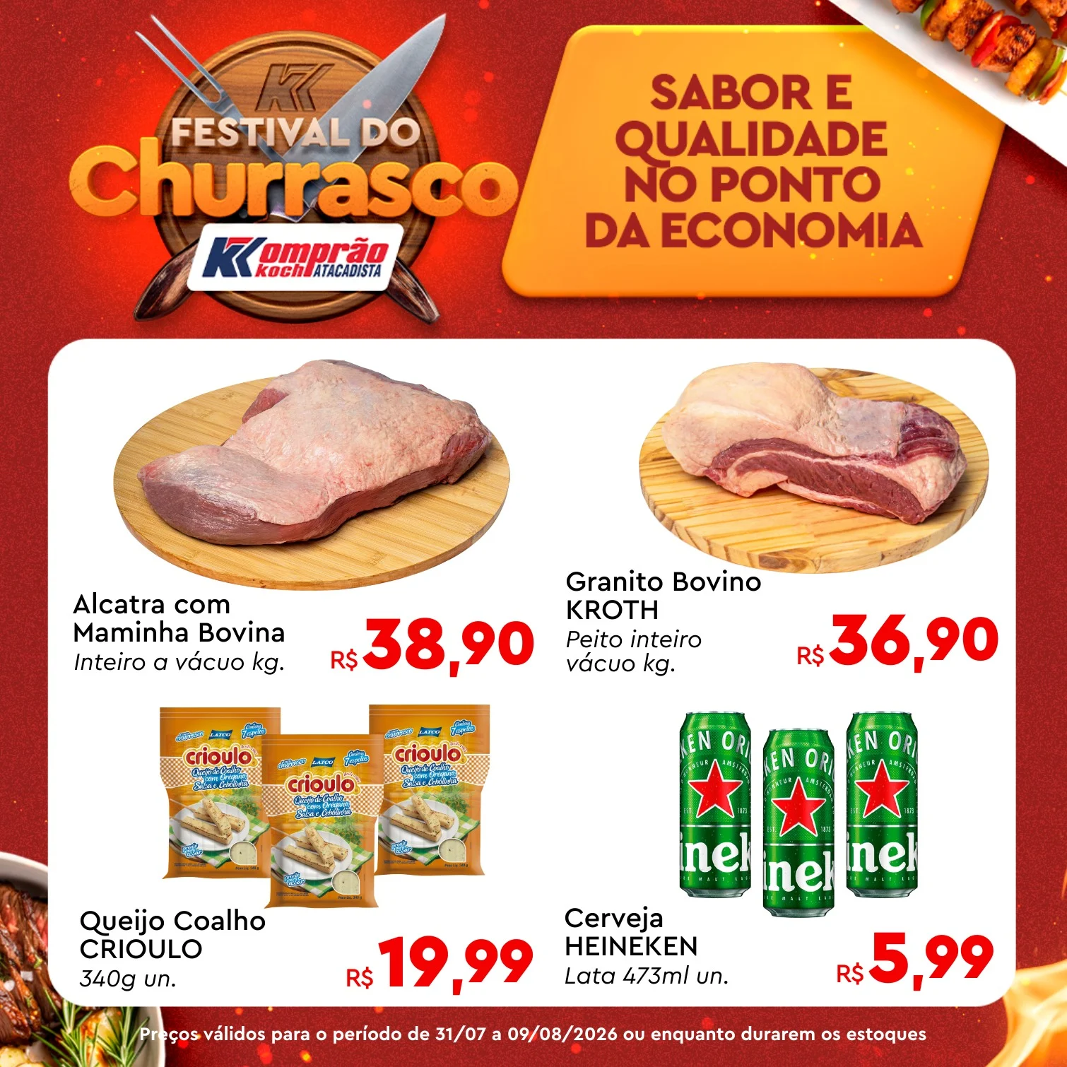 Ofertas Komprão Koch Atacadista