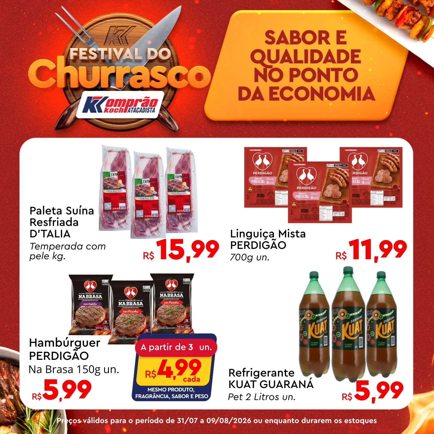 Ofertas Komprão Koch Atacadista
