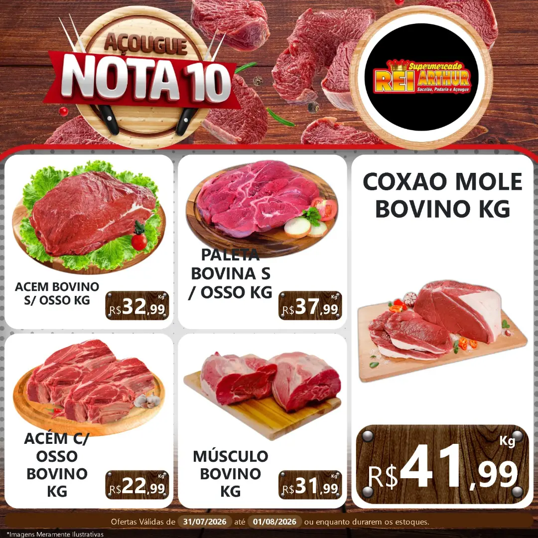 Ofertas Supermercado Rei Arthur💥