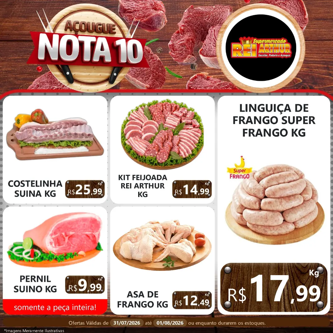 Ofertas Supermercado Rei Arthur💥
