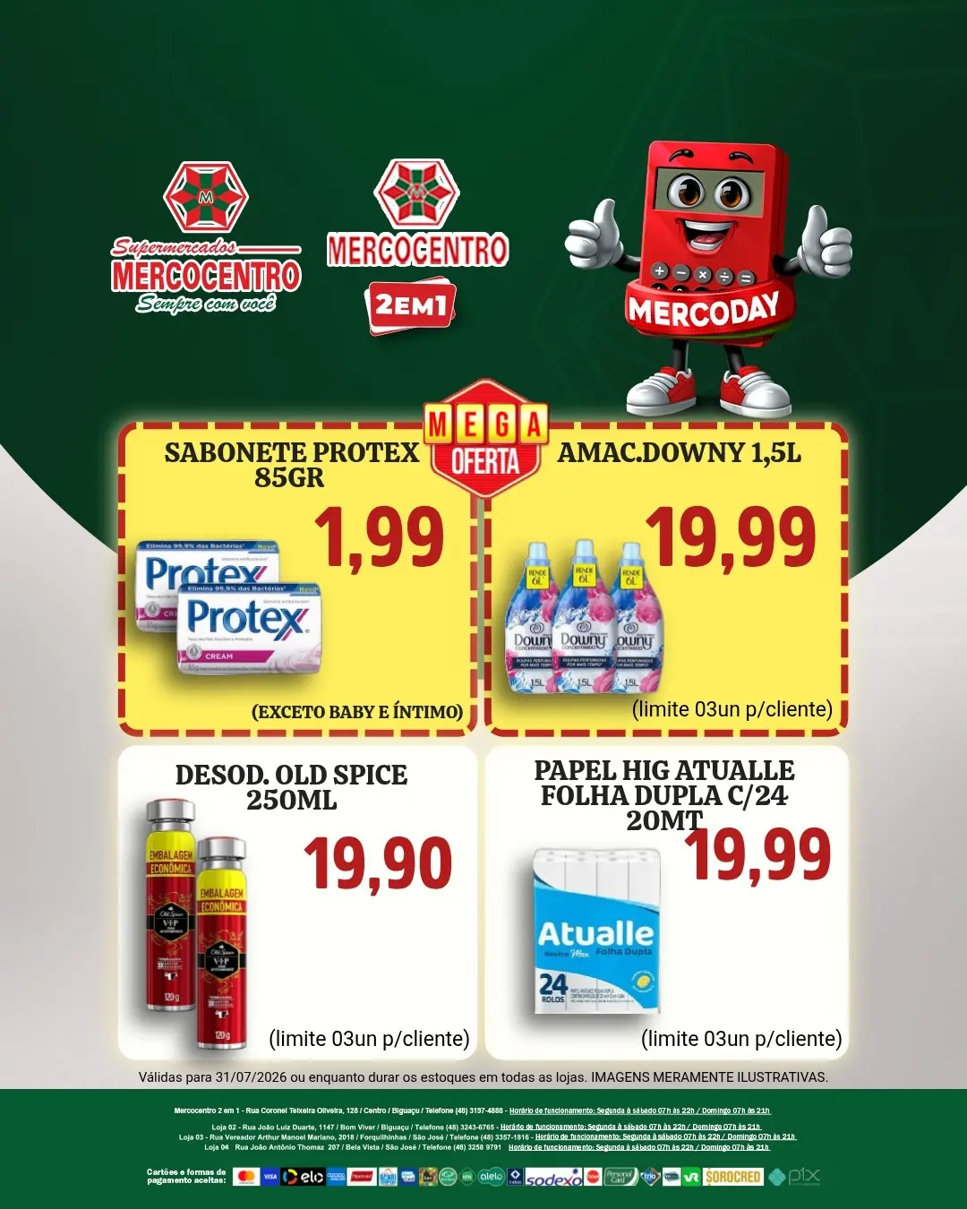 Ofertas SUPERMERCADOS MERCOCENTRO 🛒