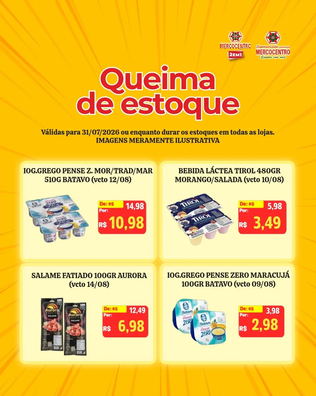 Ofertas SUPERMERCADOS MERCOCENTRO 🛒