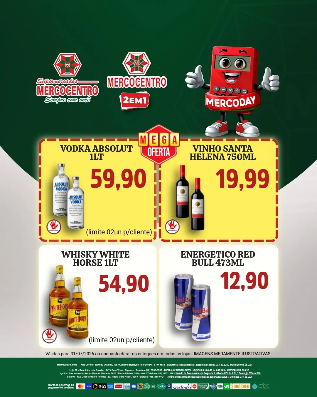 Ofertas SUPERMERCADOS MERCOCENTRO 🛒