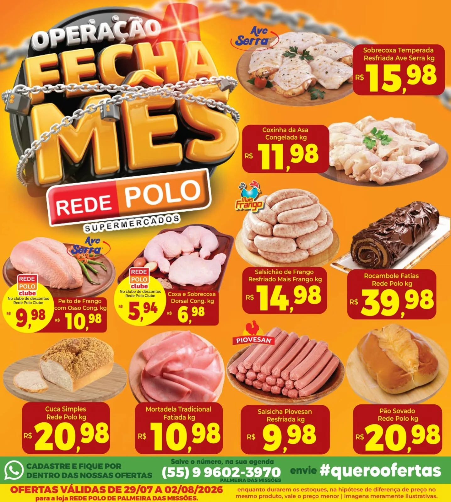 Ofertas Rede Polo Palmeira – 02-08-2026