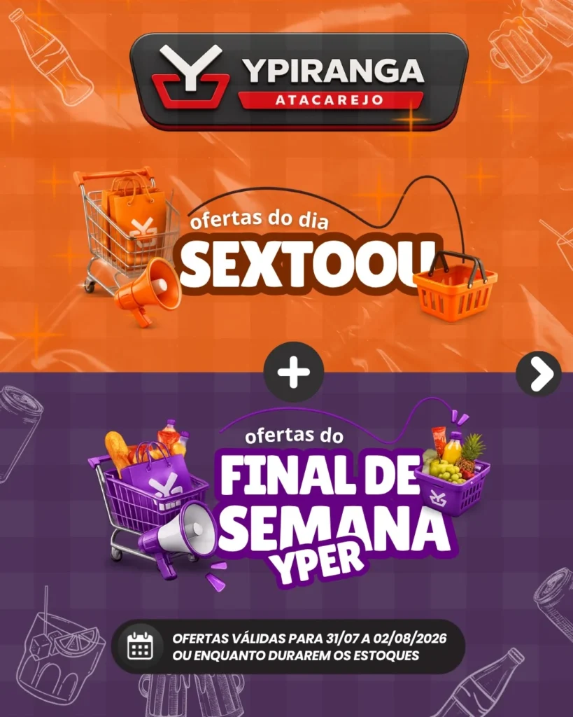 Ofertas Ypiranga Atacarejo – 02/08/2026