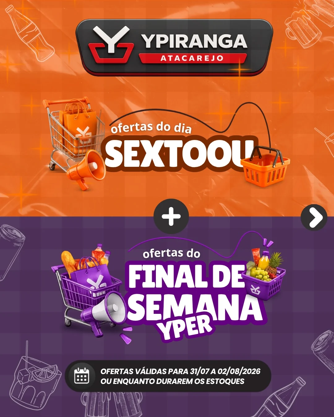 Ofertas Ypiranga Atacarejo – 02/08/2026