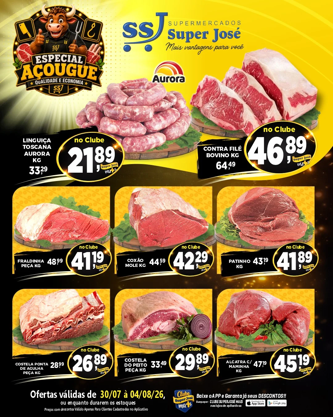 Ofertas Supermercado Super José – 04/08/2026