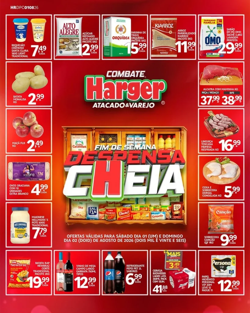 Harger Atacado & Varejo até 02-08-2026