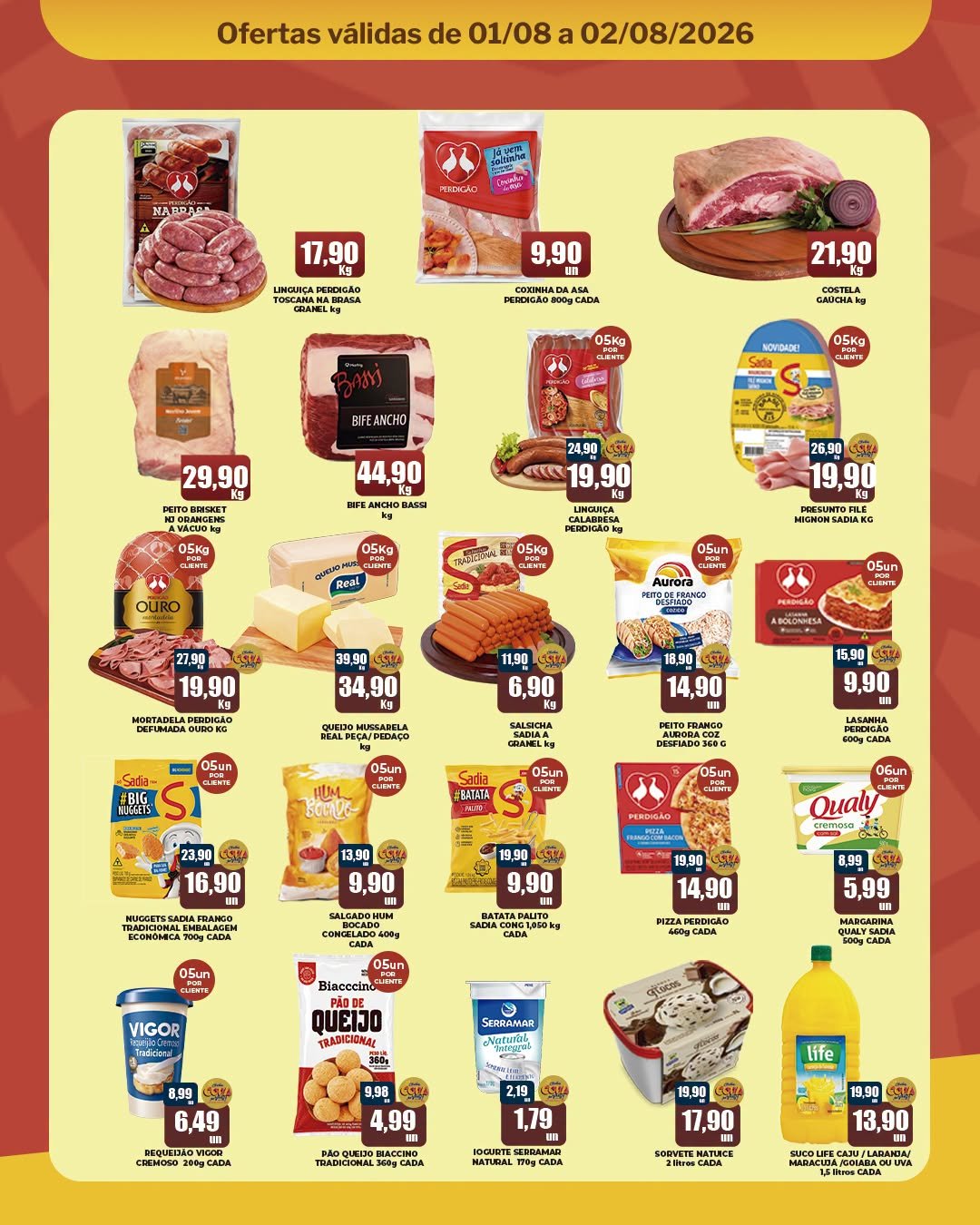 Ofertas do Copacabana Supermercados