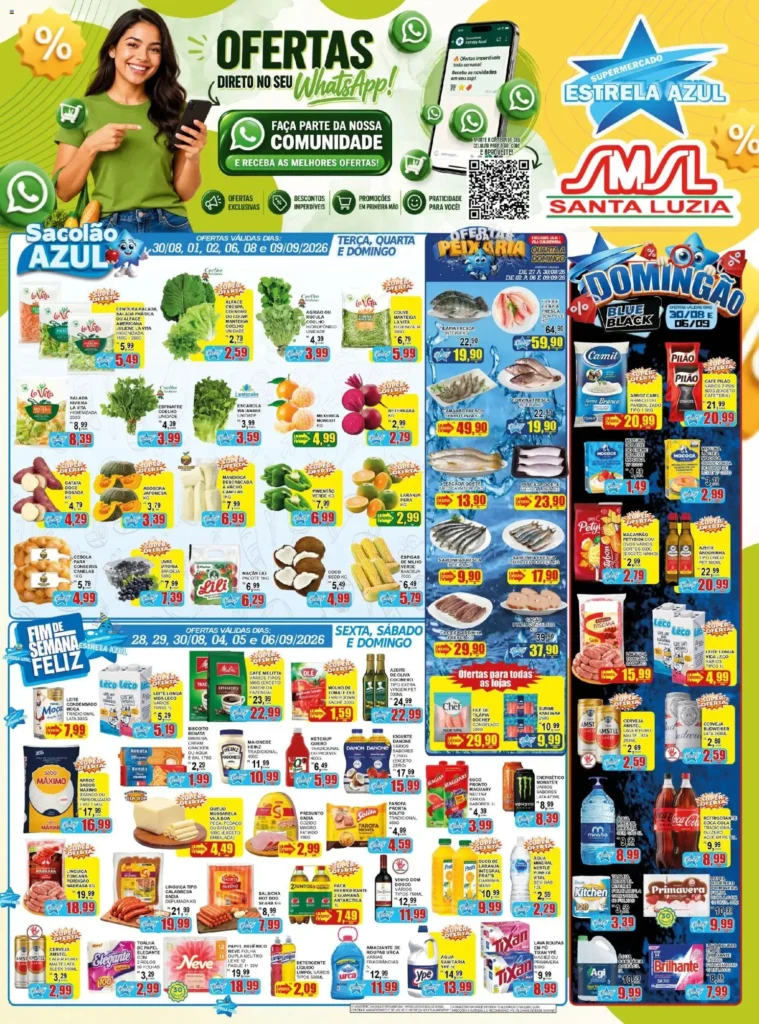 Ofertas Estrela Azul até 09/09/2026.