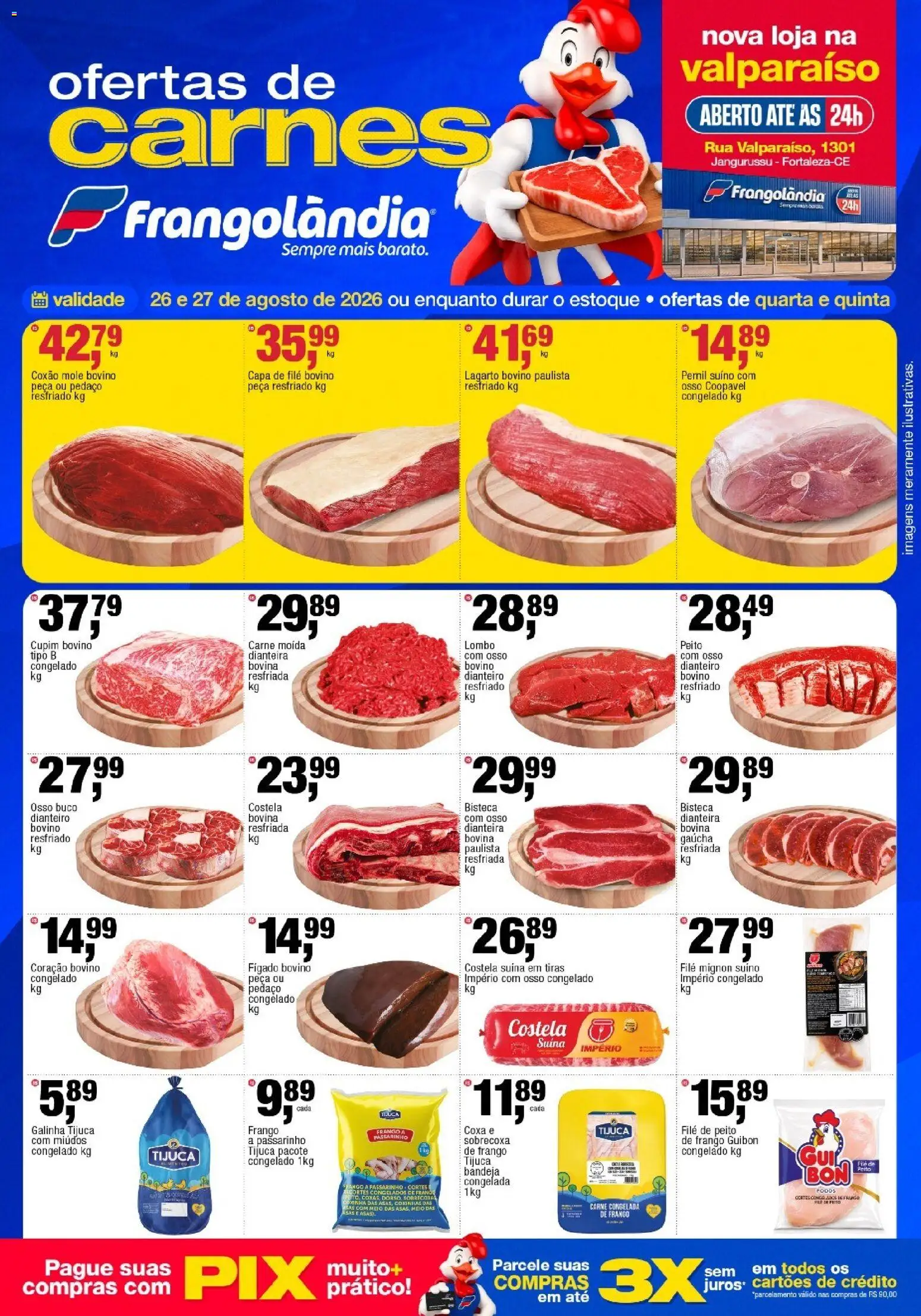 Ofertas Frangolândia até 27/08/2026.