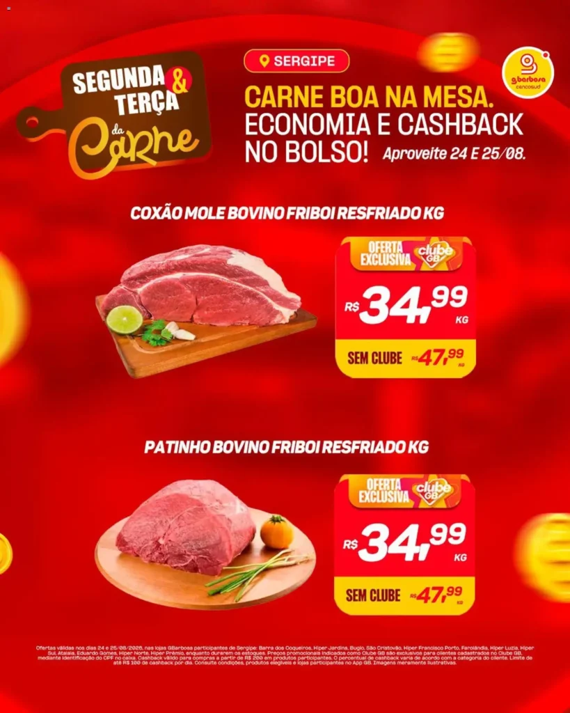 Ofertas Gbarbosa até 25/08/2026.