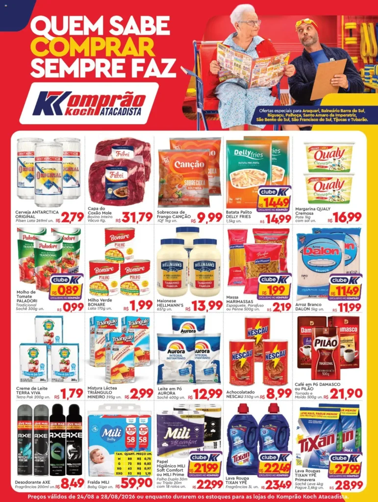 Ofertas Komprao Atacadista até 28/08/2026.
