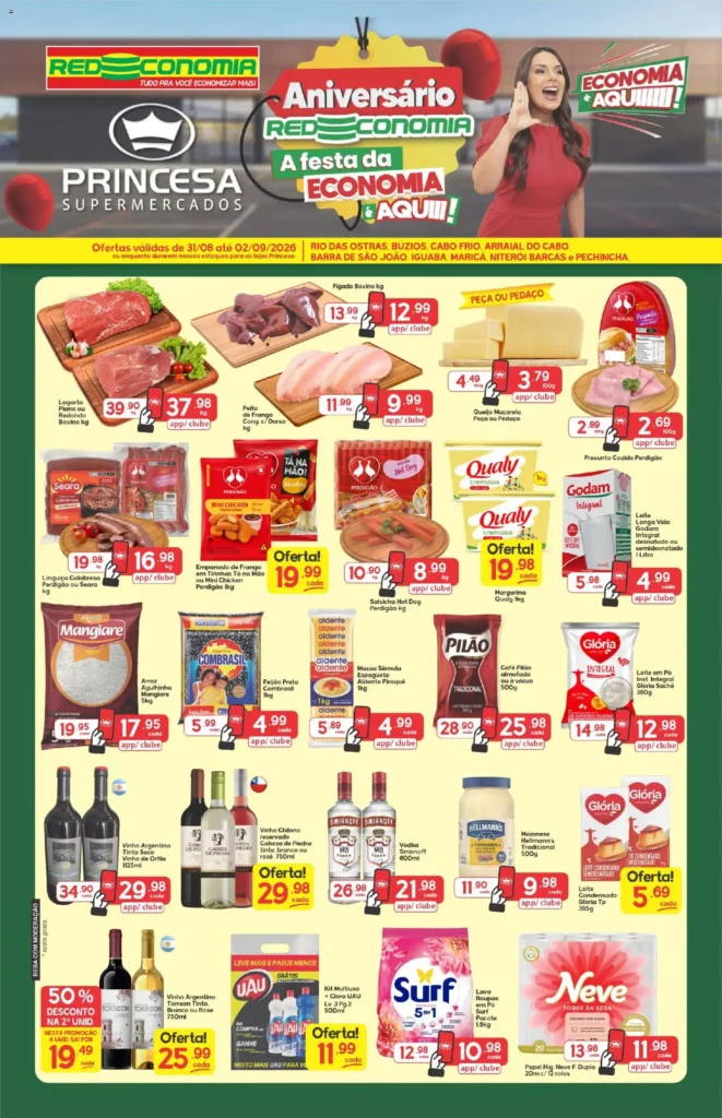 Ofertas Princesa ofertas até 02/09/2026.
