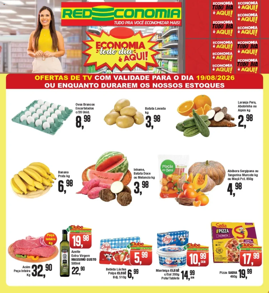 Ofertas RedEconomia ofertas até 19/08/2026.