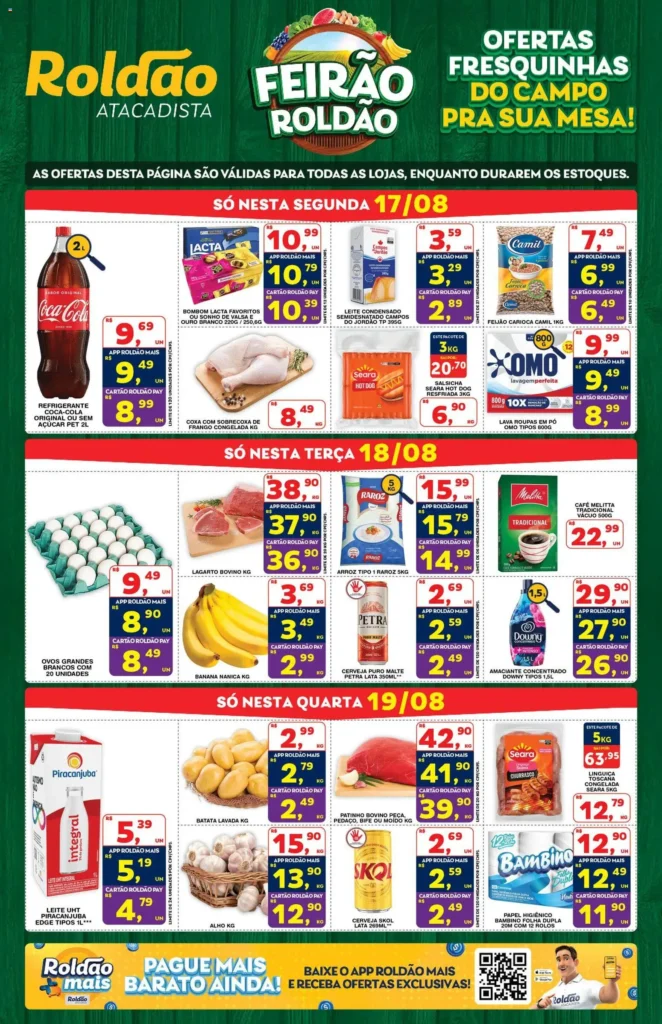 Ofertas Roldão até 19/08/2026.