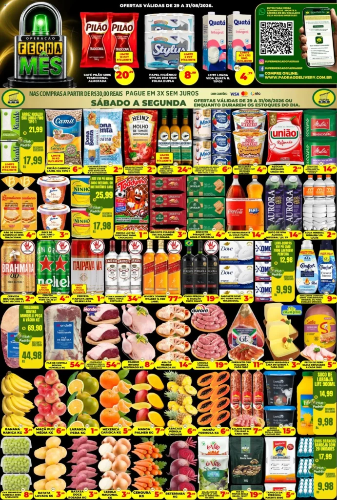 Ofertas Supermercado Padrão até 31/08/2026. Ofertas Supermercado Padrão até 31/08/2026.