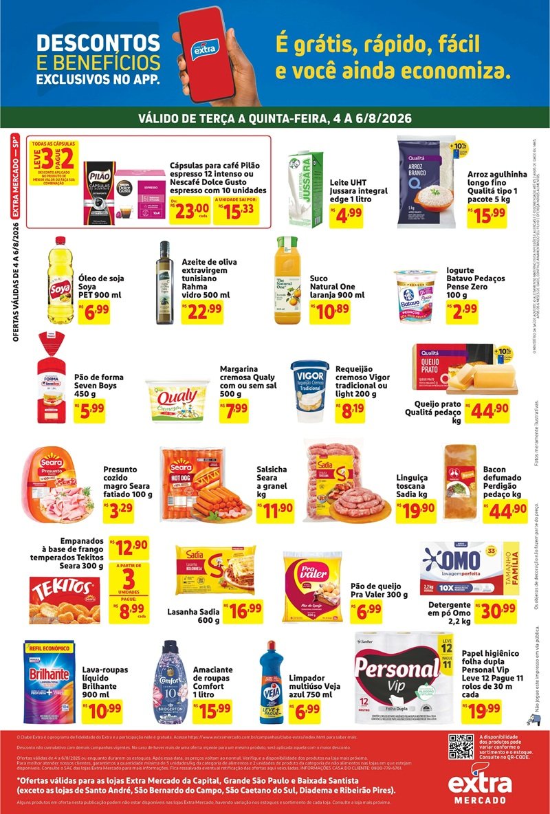 Ofertas do Extra Mercado