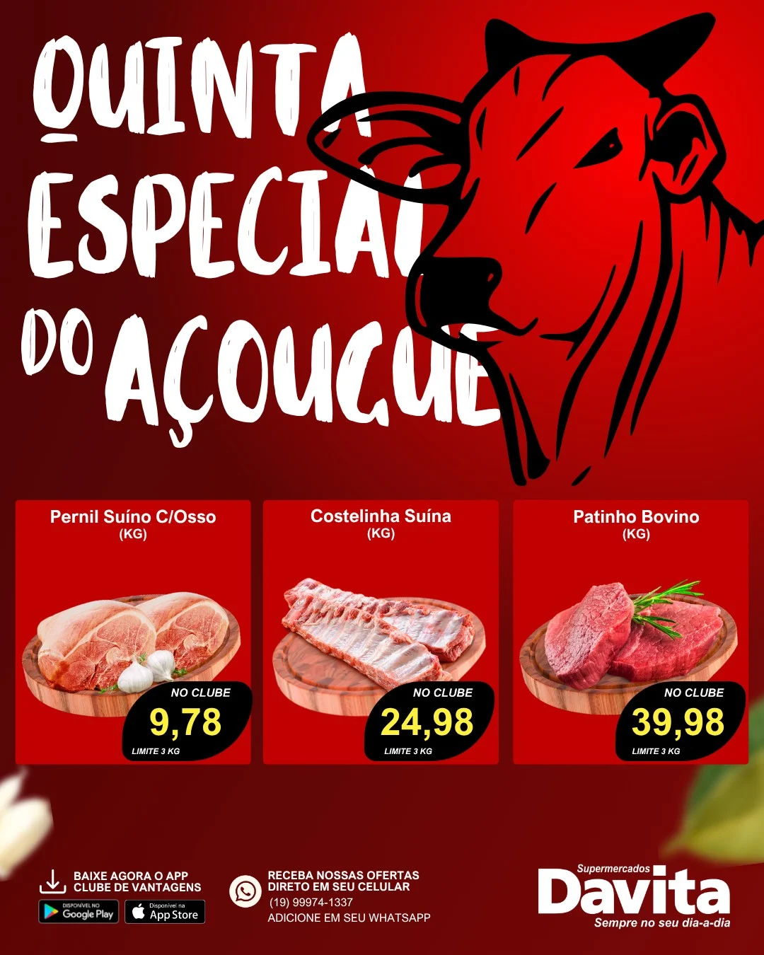 Ofertas Supermercados Davita – 13/08/2026